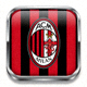 AC米兰足球俱乐部红黑条纹队徽